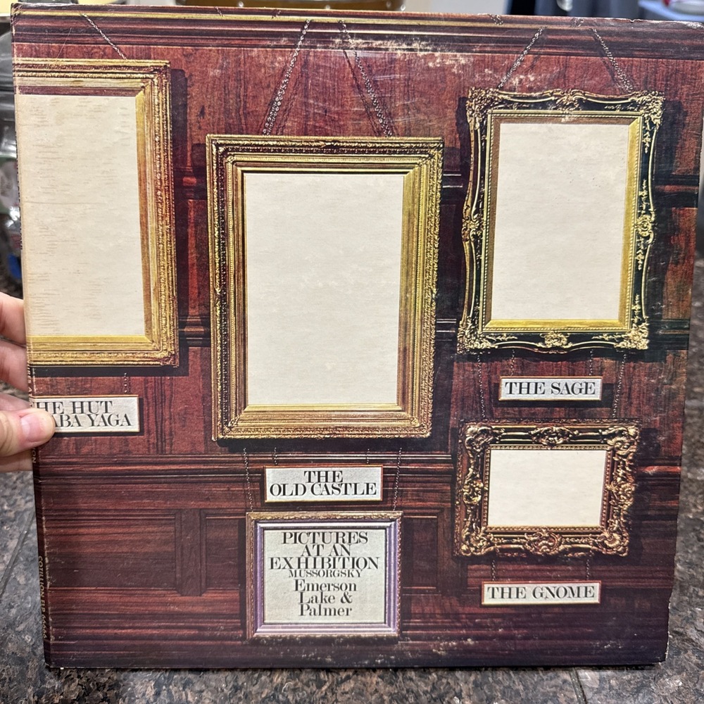 Emerson, Lake, And‎ Palmer~Pictures At An Exhibition~UK Import~EX Vinyl~Gatefold